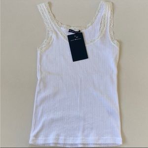 brandy melville ronnie lace tank top